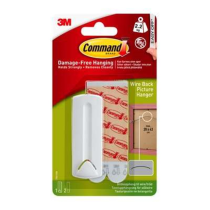 3M Bildeoppheng for Wire, Hvit, 1 Oppheng med 2 Strips, SDC-1007