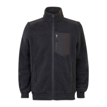 Tracker Teddy Fleece Jakke – Høy Termisk Isolasjon (408210L, Kull, 1 stykke, størrelse-L)