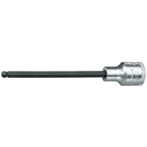 Gedore Blue Line 1/2 tommers skrutrekkerbitssokkelsett, 140 mm, sekskantstørrelser 6-14 mm, 1 Stykk, SGD-360