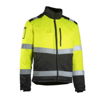 Dimex Sikkerhetsvinterjakke D-størrelse, Gul, Størrelser 2XL-6XL, SDM-6175X