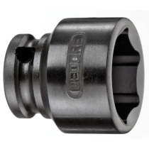 Gedore Blue Line Støtsokler 3/8 tommer sekskant 6-24 mm, 1 Stykk, SGD-935