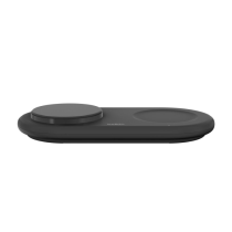 Belkin BoostCharge Pro 2-in-1 Lader – Rask Trådløs Lading (BEL69371, Svart, 1 Eske)