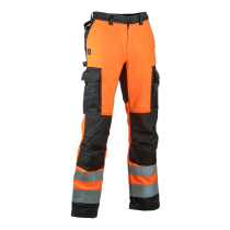 Dimex Hi-Vis bukse, gul, 1 Stykk, SDM-6164