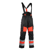 Dimex Hi-Vis vinterbukse med bøyle, rød, 1 Stykk, SDM-6360E