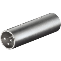 MicroConnect XLR Hann til Hann Adapter, 1 Stykk, SEN-509