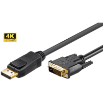 MicroConnect DisplayPort 1.2 - DVI-D Kabel 1-5m, 1 Stykk, SEN-182