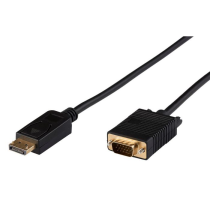 MicroConnect DisplayPort 1.2 - VGA-kabel 0,5-3m, 1 Stykk, SEN-193