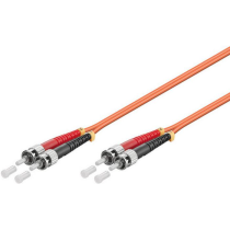 MicroConnect optisk fiberkabel, ST-ST, singlemode, duplex, OM2 (oransje), 0,5-25m, 1 Stykk, SEN-200