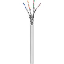 MicroConnect S/FTP CAT6a 50-100m Grå, LSZH, 1 Stykk, SEN-283