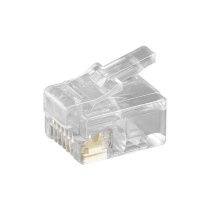 MicroConnect 10 x RJ11/RJ12 6P4C/6P6C-kontakter, 1 Stykk, SEN-297