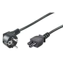 MicroConnect Strømkabel Schuko Vinklet - C5, C13, C15, C19, 0,5-10m, 1 Stykk, SEN-361