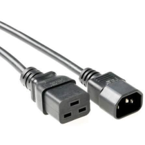 MicroConnect forlengelseskabel C19 - C14, 0,5-5m, 1 Stykk, SEN-340