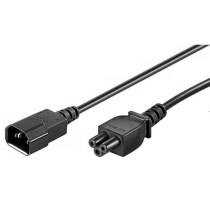MicroConnect forlengelseskabel C14 - C5, 1-1,8m, 1 Stykk, SEN-338