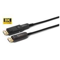 MicroConnect Premium Optisk Fiber Mini DisplayPort 1.4 til DisplayPort-kabel (10m - 70m), 1 Stykk, SEN-120