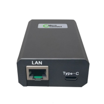 MicroConnect Gigabit PoE til USB-C-konverter (25W & 60W), 1 Stykk, SEN-092
