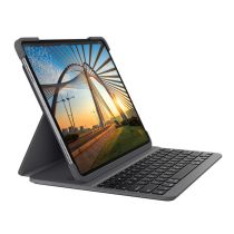 Logitech Slim Folio for iPad, 10,2-12,9 tommer, flere språk, 1 Stykk, SEN-908