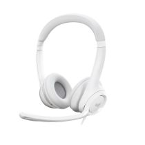 Logitech H390 USB datamaskinhodesett (svart, rosa, hvit), 1 Stykk, SEN-829