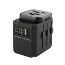 MicroConnect verdensreiseradapter med USB-porter (3-4 USB A, 1-2 USB C), 1 Stykk, SEN-483