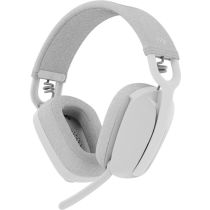 Logitech Zone Vibe trådløst hodesett, rosa og hvite varianter, 1 Stykk, SEN-837