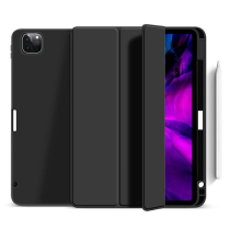 eSTUFF MIAMI Pennetui for iPad 10.9, Air og Pro - PU-lær/Klar, 1 Stykk, SEN-080