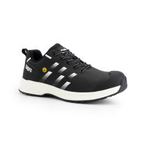 Dapro Black Phoenix C S3 – Moderne, Slitesterk (FBLACS3C-BL/WH-37, Svart/Hvit, 1 Par, størrelse-37)