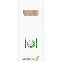 NATUREStar Biologisk nedbrytbare søte poser | Papir, FSC-sertifisert, hvit, 1 x 520 Stykk, SFM-30620