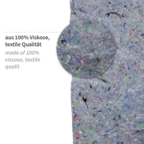 Hygoclean fleecekluter | viskose, mørkeblå, 1 x 1 boks, SFM-31499