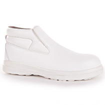 Franz Mensch Vernesko S2 "Slipper hoch" | Beskyttelseshette, hvit, 1 x 1 par, SFM-86243