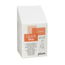Plum QuickStop, sårbandasje, hvit, 6 x 3 Stykk, SFM-T5152