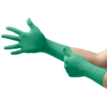 Ansell TouchNTuff 92-605, nitrilhansker, grønn, 10 x 100 Stykk, SFM-T9260510