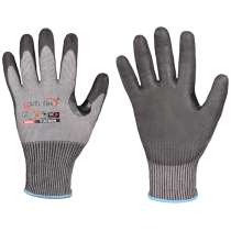 Optiflex Tucson 0856, kuttbeskyttelseshansker, grå-svart, 1 x 12 par, SFM-TF085607