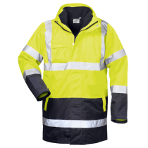 Safestyle Spencer 23548, 4in1 high vis parkas, gul-blå, 1 x 1 Stykk, SFM-TF235482