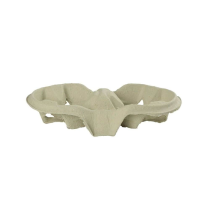 Green Box Dobbel koppholder i papp, naturlig, 480 stk, SGB-DHD04987