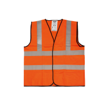 Jackson Safety Hi-Vis Tricot sikkerhetsvest - 100 % polyester - 120gsm - oransje - M, 50 stykker, SJS-102103