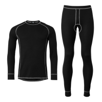 Vidar Varm Grunnlag – Langermet, Komfortabel(1001233, Svart, Unisex, 1 Stykk, størrelse-XS)