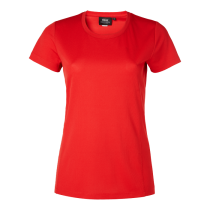 SouthWest Roz T-skjorte – Slim Fit, Hurtigtørkende(1000345, rød, Dame, 1 stykke T-skjorte, størrelse-XS)