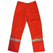 Jobmaster Antiflamme bukser med reflekser, Oransje, Størrelse 46, 1 stk, SSS-906223-46