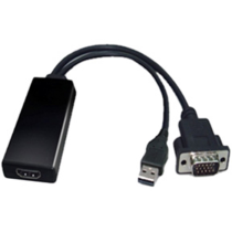Sandberg VGA+Audio til HDMI Konverter – Enkel Videokonvertering (SDG508-78, 1 Eske)