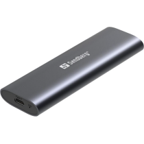 Sandberg USB 3.2-kabinett for M.2+NVMe SSD, 1 Stykk, SEN-136-39