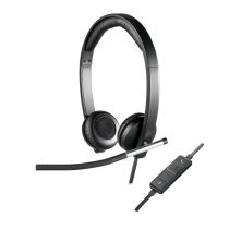 Logitech H650e Stereo USB-hodesett, 1 Stykk, SEN-981-000519
