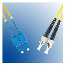 MicroConnect optisk fiberkabel, ST-SC, singlemode, duplex, OS2 (gul), 1-30m, 1 Stykk, SEN-218