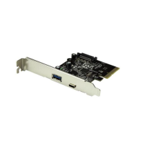 MicroConnect PCI Express USB 3.1 Type C+A-kort, 1 Stykk, SEN-MC-PCIE-ASM1142-CA