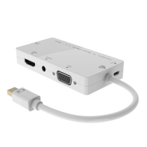 MicroConnect Mini DisplayPort 1.2 til DVI-I/HDMI/VGA/Audio-adapterkabel, 1 Stykk, SEN-MDPDVIHDMIVGAAA