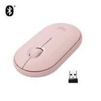 Logitech Pebble M350 trådløs mus - rosa varianter, 1 Stykk, SEN-W126628313