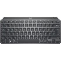 Logitech MX Keys Mini Minimalistisk trådløst opplyst tastatur, grafitt, tysk, 1 Stykk, SEN-W128232656