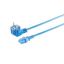 MicroConnect Strømkabel Schuko Vinklet - C13 1-5m, 1 Stykk, SEN-347