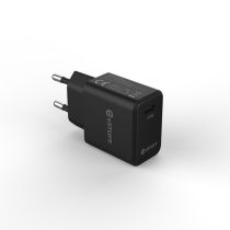 eSTUFF USB-C Lader EU PD 20W - Sort, 1 Stykk, SEN-W128986483