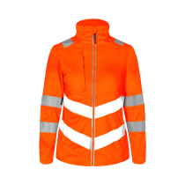 Engel Safety Dame Softshelljakke – Vind- og vannavstøtende  (1156-237-10-2XL, HV oransje, 1 Stykk, størrelse-2XL)