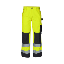 Engel Multinorm Bukse – Antistatisk, Flammehemmende (2235-825-3820-100, Hivis Gul/Sort, 1 Stykk, størrelse-100)