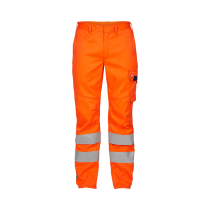 Engel Safety EN ISO 20741 Bukse – Flammehemmende, Antistatisk (2285-830-1006-108, Hivis Oransje/marin, 1 Stykk, størrelse-108)